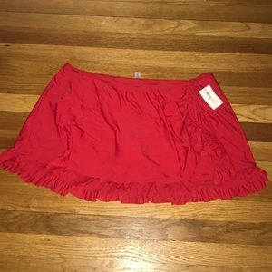 Lane Bryant skirted ruffled bikini bottom 18